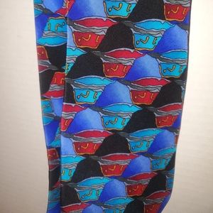 J.Garcia All Silk Men's Multi-Color Necktie